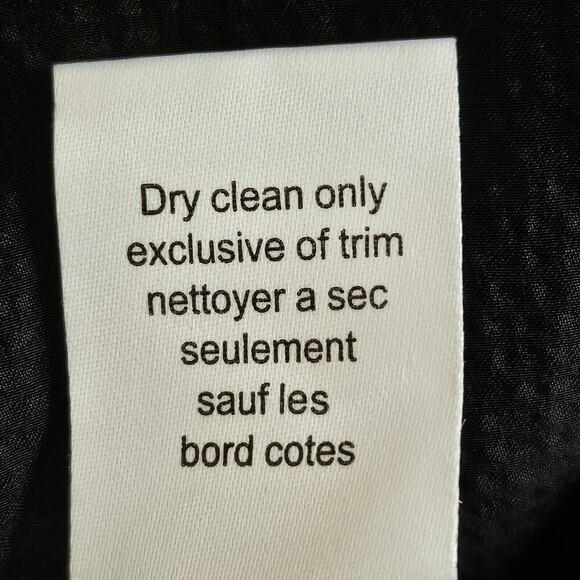 Nanette Lepore Silk Beaded One Shoulder Blouse Size 10 Embellished Ruffle Black - Picture 6 of 7